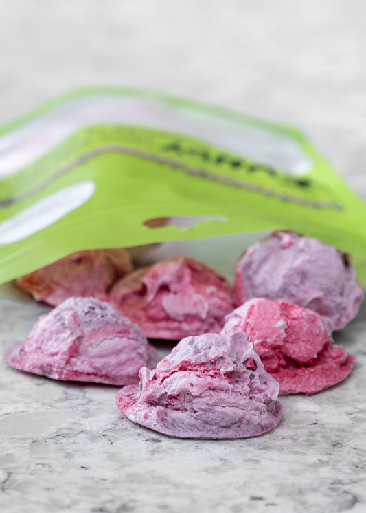 Triple Berry Sorbet Scoops