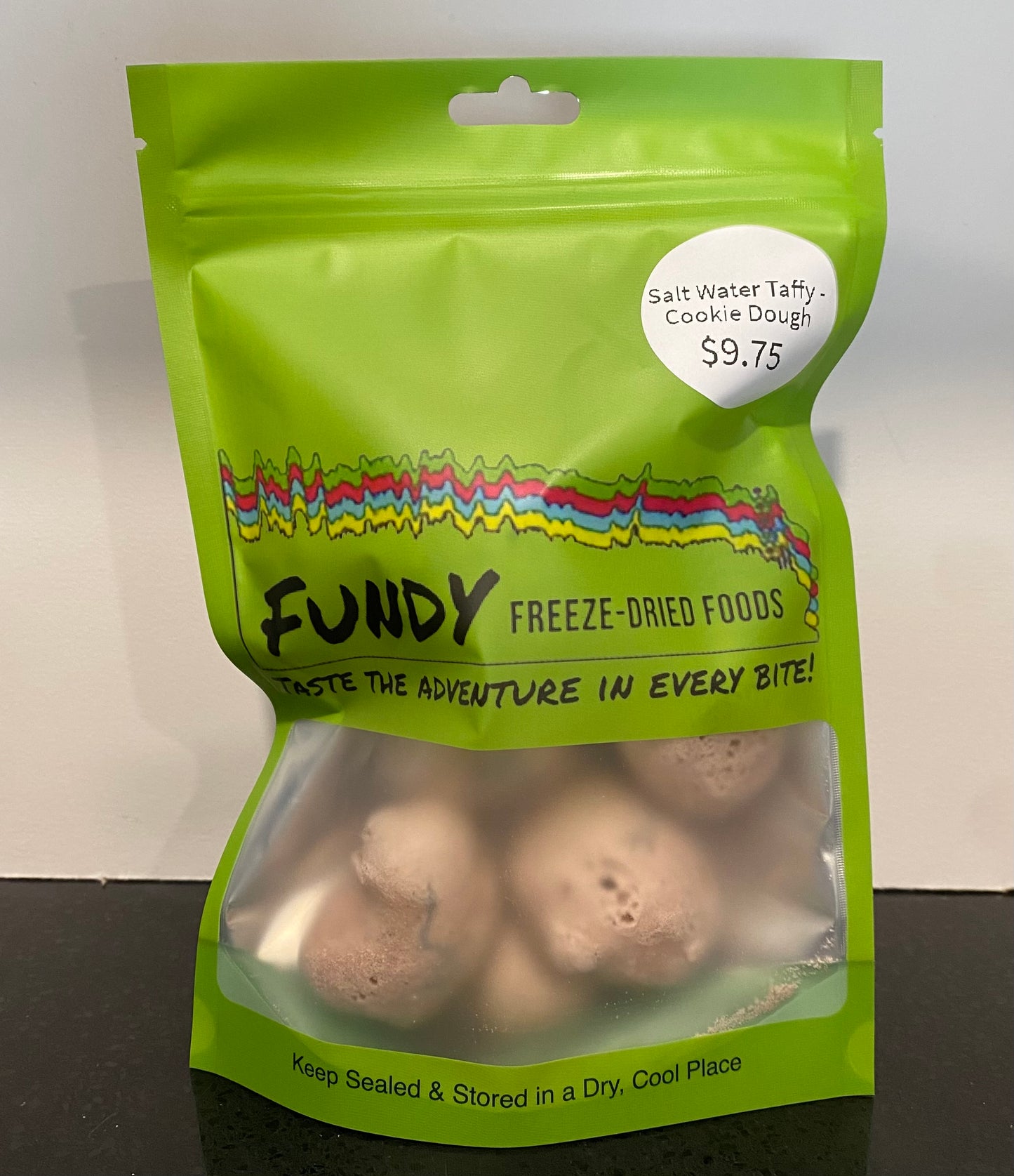 Freeze-Dried Cookie Dough Salt Water Taffy